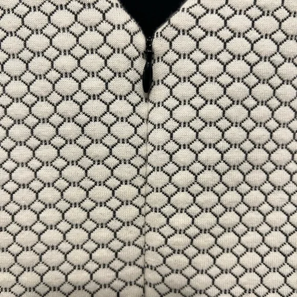 Anthropologie 4.collective Cocktail Party Dress White Geometric NWT Size 2 - Picture 4 of 9